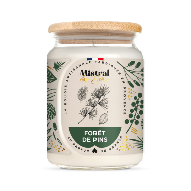 Bougie parfumée Forêt de pins