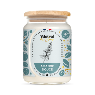 Bougie parfumée Amande douce