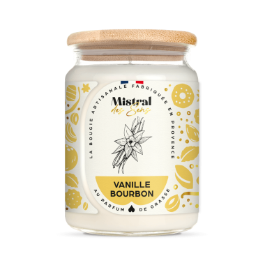 Bougie parfumée Vanille...