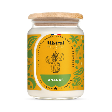 Bougie parfumée Ananas