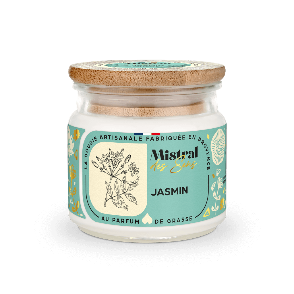 Parfum pour bougies Thé jasmin Le Petit Grassois