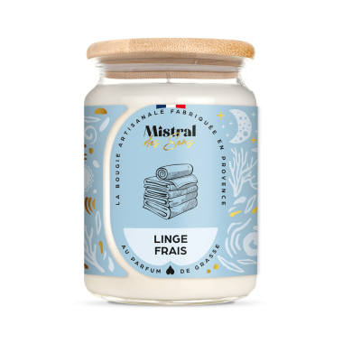 Bougie parfumée Linge frais