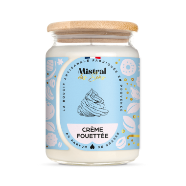Bougie parfumée Crème fouettée