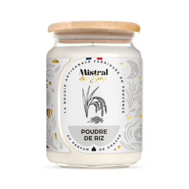 Bougie parfumée Poudre de riz
