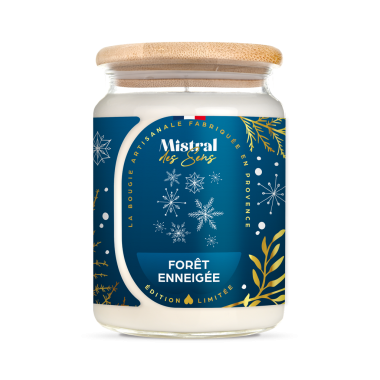 Bougie parfumée Forêt Enneigée