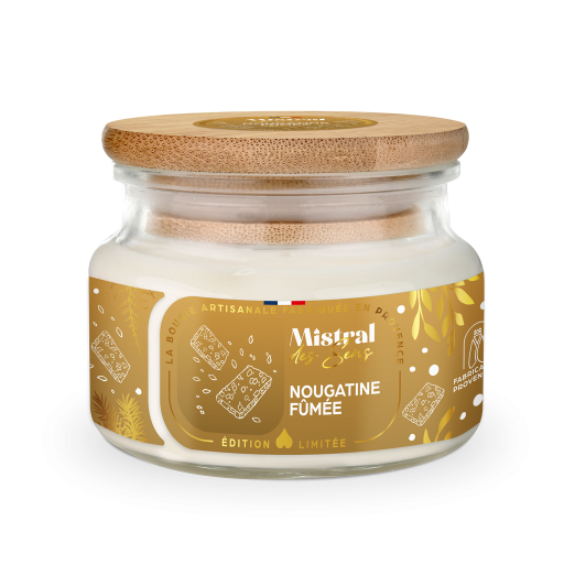 Bougie parfumée Nougatine Fumée
