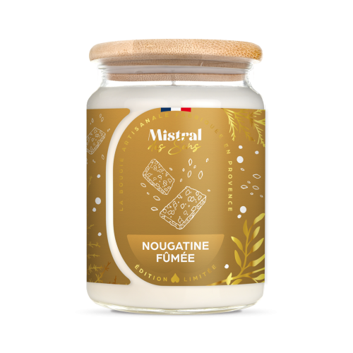 Bougie parfumée Nougatine Fumée Bougie parfumée Nougatine Fumée