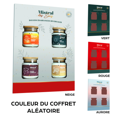 Coffret 4 Bougies 150 ml