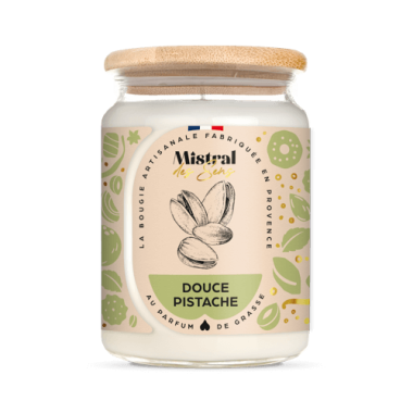 Bougie parfumée Douce Pistache
