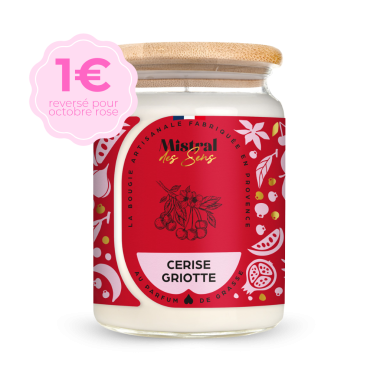 Bougie parfumée Cerise Griotte