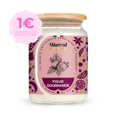 Bougie parfumée Figue...