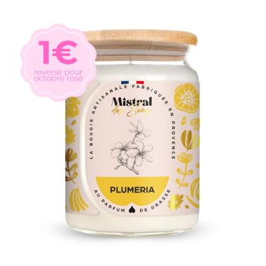 Bougie parfumée Plumeria