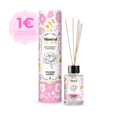 Diffuseur Pivoine dorée