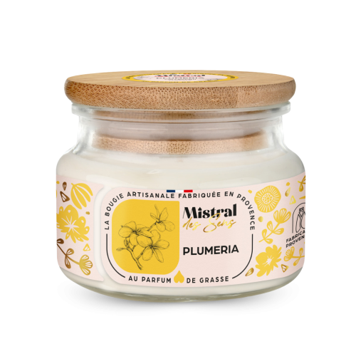 Bougie parfumée Plumeria