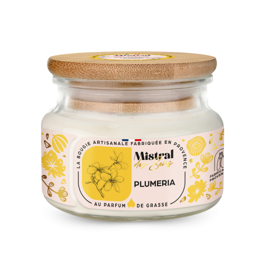 Bougie parfumée Plumeria