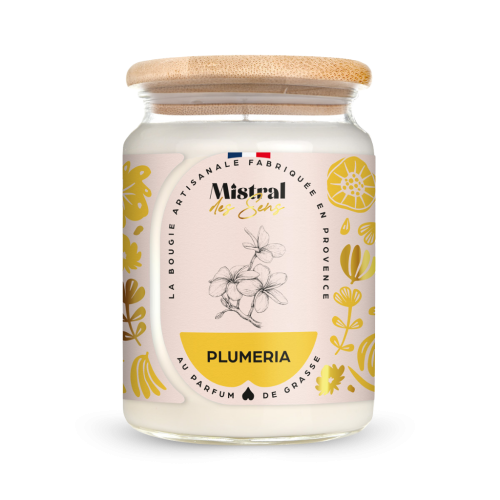 Bougie parfumée Plumeria