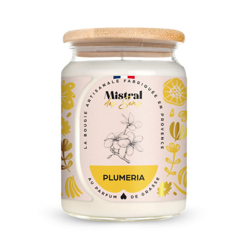 Bougie parfumée Plumeria
