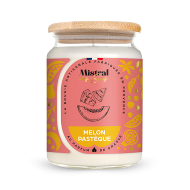 Bougie parfumée Melon pastèque