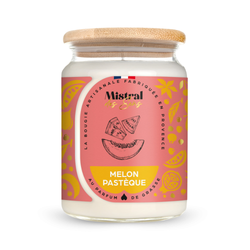 Bougie parfumée Melon pastèque