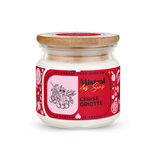 Bougie parfumée Cerise Griotte