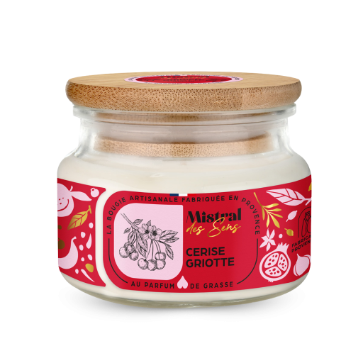 Bougie parfumée Cerise Griotte