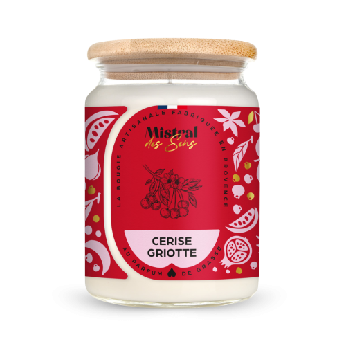 Bougie parfumée Cerise Griotte